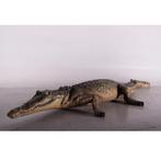 Crocodile au repos — Statue de crocodile, longueur 131 cm, Enlèvement, Neuf