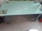 Table de cuisine en verre, 75 cm ou plus, 150 à 200 cm, Utilisé, Enlèvement ou Envoi