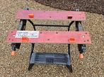 Black & Decker Workmate met Cirkelzaag en Sawmate, Doe-het-zelf en Bouw, Ophalen, Cirkelzaag, Zo goed als nieuw, Black&Decker