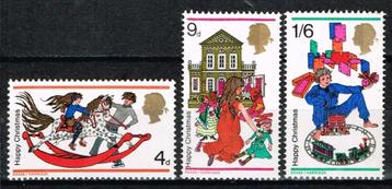 Postzegels uit Engeland - K 1212 - kerst beschikbaar voor biedingen