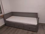 Lit ikea avec 3 tiroirs 90 sur 200 avec matelas, Ophalen, Zo goed als nieuw