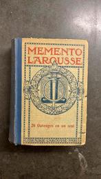 Vintage Mémento Larousse 1923 Decoratieve Franse Encyclopedi, Ophalen