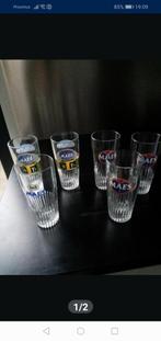 6 verres Maes Lager, Comme neuf, Enlèvement ou Envoi