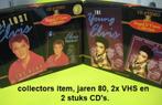 Elvis Presley. echte collectors items, 2 stuks VHS & CD, Verzamelen, Nieuw, Overige typen, Ophalen of Verzenden