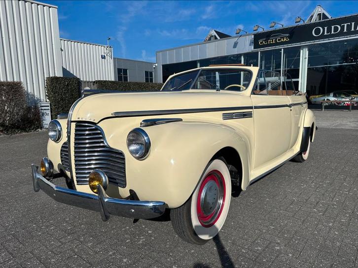 Buick super eight cabrio - 4 deurs - 1940 - mooie staat !, Auto's, Oldtimers, Bedrijf, Buick, 4 deurs, Ophalen