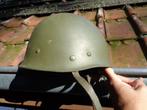 Franse kunststof helm jaren 60 / 70, Ophalen of Verzenden, Landmacht, Helm of Baret