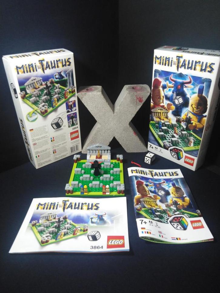 3864 Mini Taurus - Lego Games bordspel - collector 201, Kinderen en Baby's, Speelgoed | Duplo en Lego, Zo goed als nieuw, Lego