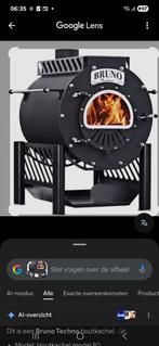 Houtkachel nieuw met oven bruno romantic 15 kw, Enlèvement, Comme neuf, Poêle à bois