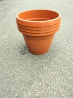 Bloempotten   diameter 25 cm   4 stuks, 25 à 40 cm, Rond, Synthétique, Enlèvement