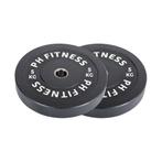 PH Fitness Bumper Plates 5KG Set – Rubber Schijven 50mm (2x), Ophalen of Verzenden, Nieuw, Overige typen