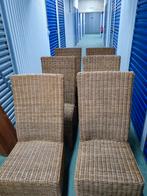 Rieten stoelen met tafel, Ophalen, Zo goed als nieuw
