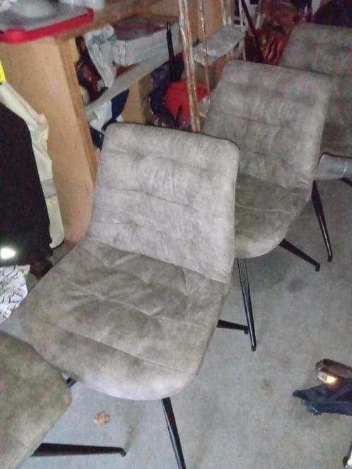 3 Stoelen, Huis en Inrichting, Stoelen, Zo goed als nieuw, Zwart, Ophalen
