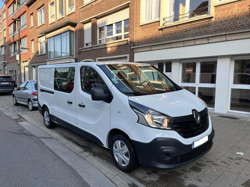 Renault Trafic 2015 LONG 1.6DCI Dubbele Cabine GEKEURD, Autos, Camionnettes & Utilitaires, Entreprise, Achat, ABS, Airbags, Ordinateur de bord