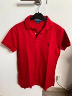 Polo Ralph Lauren polo rood heren S, Comme neuf, Taille 46 (S) ou plus petite, Rouge, Enlèvement ou Envoi