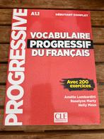 Vocabulaire progressif, Ophalen of Verzenden, Zo goed als nieuw, ASO, Frans