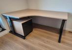 Bureau professionnel Steelcase avec caisson d'archivage, Enlèvement, Réglable en hauteur, Comme neuf, Bureau