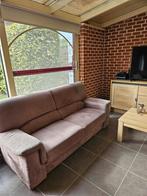 Zetel alcantara leer, Huis en Inrichting, Ophalen, Zo goed als nieuw, Leer