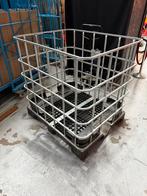 Cage en acier galvanisé sur palette plastique, Enlèvement, Comme neuf