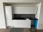 Keuken kitchenette hoogglans wit, Huis en Inrichting, Ophalen, Zo goed als nieuw, Wit