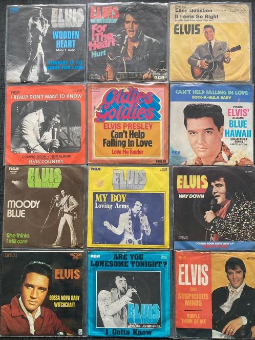 Collection ELVIS de singles, de vinyles, de DVD et de casset, CD & DVD, Vinyles Singles, Utilisé, Autres types, Pop, Autres formats
