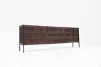 Vintage groot Spaans brutalist dressoir, Antiek en Kunst, Ophalen