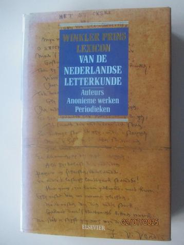 Winkler Prins - Lexicon van de Nederlandse letterkunde beschikbaar voor biedingen