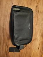 Prachtige zwart lederen toilettas van Ted baker, Bijoux, Sacs & Beauté, Trousses de toilette, Enlèvement ou Envoi, Neuf, Noir