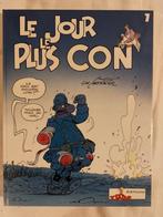 Jour le plus con T.1 Le jour le plus con - Réédition (1992), Gelezen, Ophalen of Verzenden, Eén stripboek