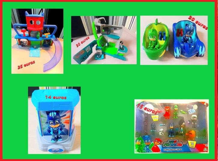 Lot de jouets et figurines pyjamasque le tout 85 euros, Enfants & Bébés, Jouets | Figurines, Utilisé, Enlèvement ou Envoi