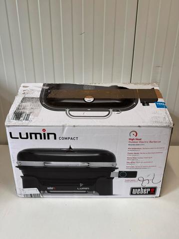 Weber Lumin Compact gril elektrische barbecue nieuw beschikbaar voor biedingen