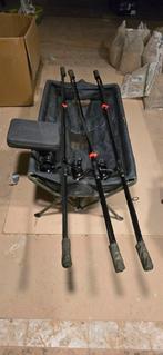 Volledige karper set slechts enkele malen gebruikt !!!, Sports nautiques & Bateaux, Enlèvement ou Envoi, Comme neuf, Moulinet