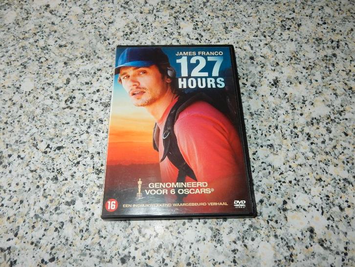 nr.2049- Dvd: 127 hours - drama, Cd's en Dvd's, Dvd's | Drama, Drama, Vanaf 12 jaar, Ophalen of Verzenden