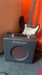 Gitaar + behringer box, Muziek en Instrumenten, Snaarinstrumenten | Gitaren | Elektrisch, Ophalen