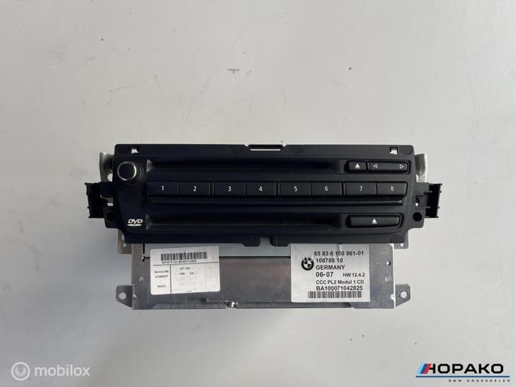 Radio BMW 3 serie E90 E91 E92 E93 6583615096101, Auto-onderdelen, Elektronica en Kabels, Gebruikt, Ophalen of Verzenden