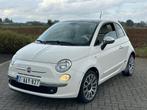 Fiat 500 2014 1.2 benz 100.000km 4799€ gekeurd voor verkoop, Cuir, Euro 5, Achat, Beige