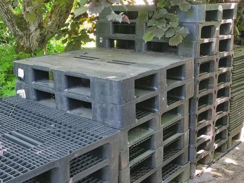 Plastiek pvc kunststof paletten 100x120cm, Doe-het-zelf en Bouw, Hout en Planken, Gebruikt, Ophalen