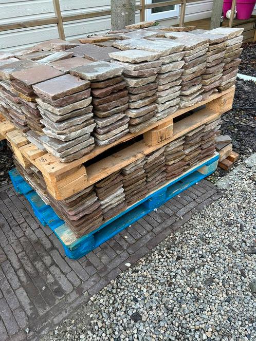 Natuursteen - leisteen, Doe-het-zelf en Bouw, Tegels, Vloertegels, Overige materialen, Ophalen