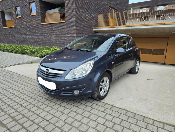Opel Corsa D 1.2 benzine met airco blanco gekeurd VVK, Auto's, Opel, Particulier, Corsa, ABS, Airbags, Airconditioning, Bluetooth