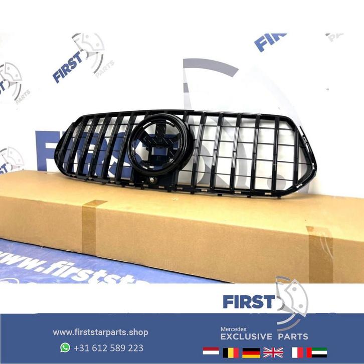 W167 C167 GLE 2021 GT AMG GRIL zwart/chroom PANAMERICANA STY, Auto-onderdelen, Overige Auto-onderdelen, Mercedes-Benz, Gebruikt