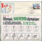Canadese postzegels van de Olympische Dag (1976) - ZELDZAAM., Ophalen of Verzenden, Sport, Gestempeld