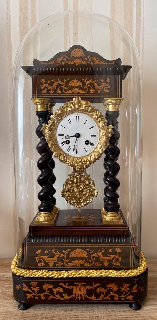 Napoleon III kolompendule, 1860-1880, Antiek en Kunst, Antiek | Klokken, Ophalen