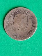 1911 Colombia 10 centavos in zilver Simon Bolivar, Verzenden, Zuid-Amerika, Losse munt, Zilver