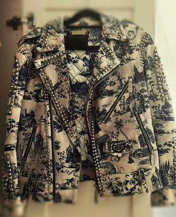 Philipp Plein Special Edition Leren Jas beschikbaar voor biedingen
