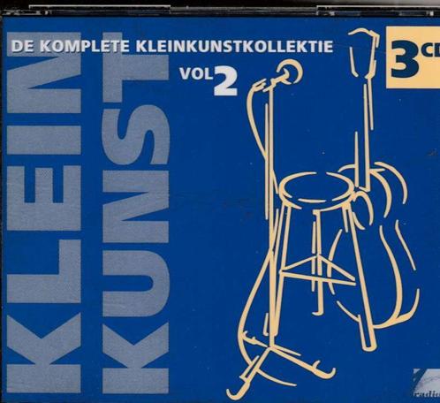 3 CD box De Komplete Kleinkunstkolectie vol 2, CD & DVD, CD | Néerlandophone, Comme neuf, Pop, Coffret, Enlèvement ou Envoi