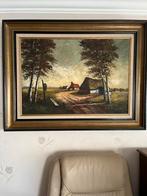 Schilderij op doek door G.Telliers, Ophalen