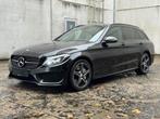 Mercedes Benz C43 AMG 460pk pano popsbang + gekeurd, Auto's, Automaat, 4 deurs, Zwart, Vierwielaandrijving
