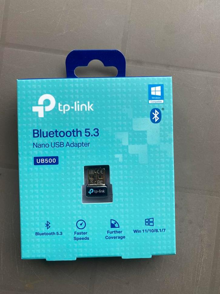TP-Link UB500 Bluetooth 5.3 Nano USB Adapter, Computers en Software, USB Sticks, Nieuw, Ophalen of Verzenden