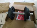 2x haltères 10kg neufs, Enlèvement ou Envoi, Comme neuf, Haltère