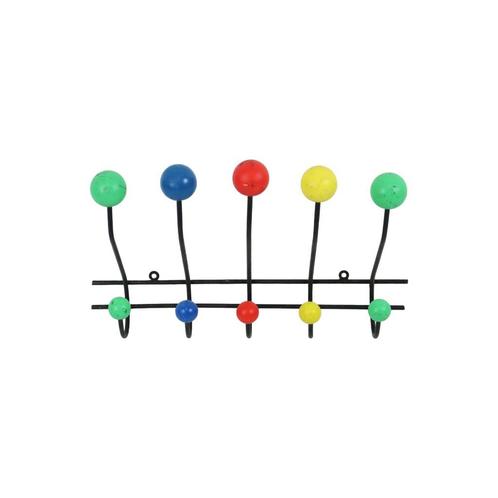 Mid Century Modern Kapstok Roger Feraud Design Metaal Gekleu, Huis en Inrichting, Woonaccessoires | Kapstokken, Gebruikt, Wandkapstok