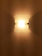 Wandlamp 100 watt, Huis en Inrichting, Lampen | Wandlampen, Glas, Zo goed als nieuw, Ophalen